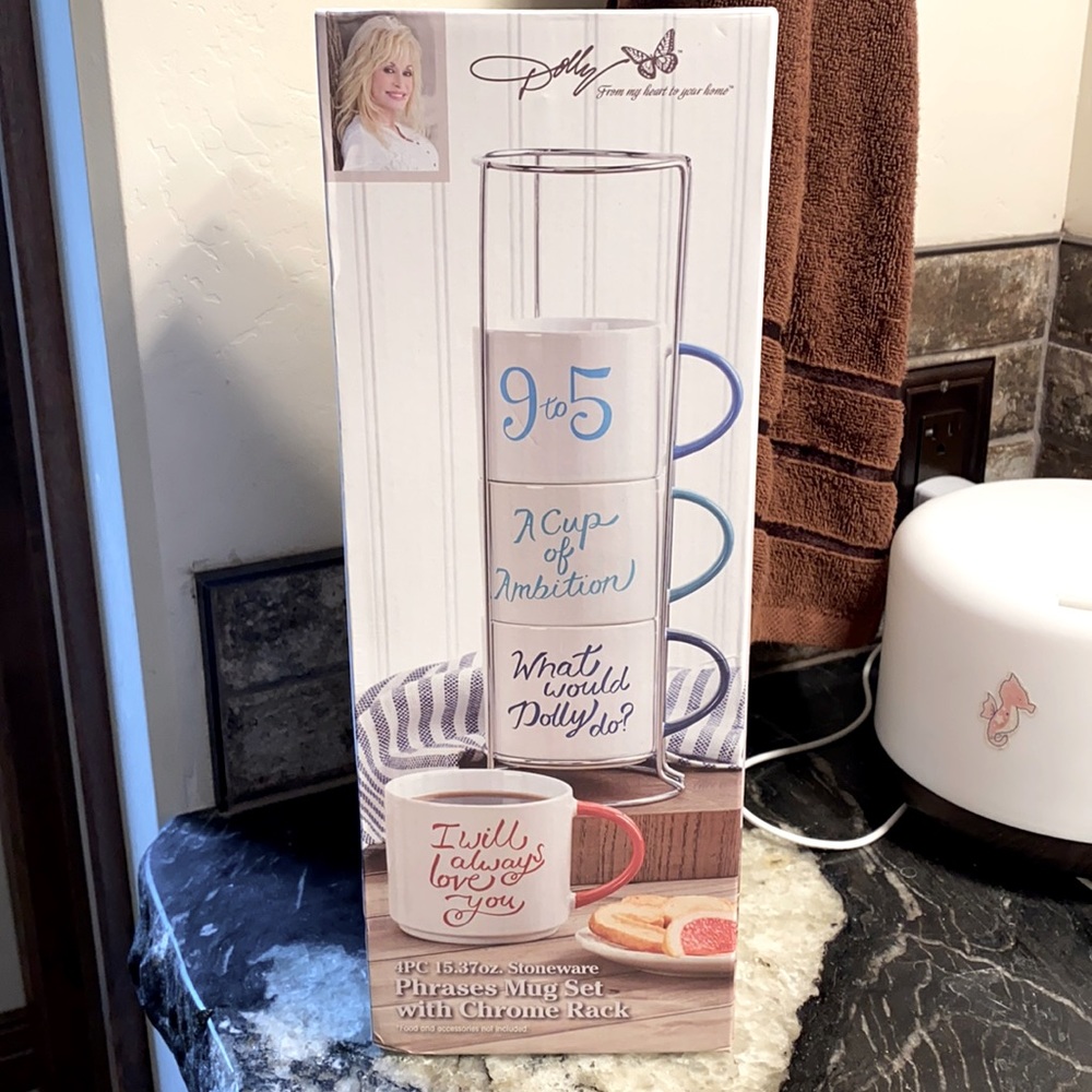 Dolly Parton coffee mugs